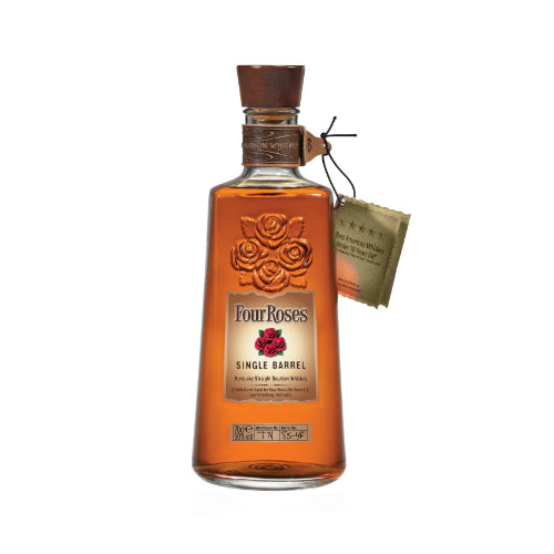 Engraved Four Roses Single Barrel Bourbon Whiskey 750ml - Logo + Recipients Name