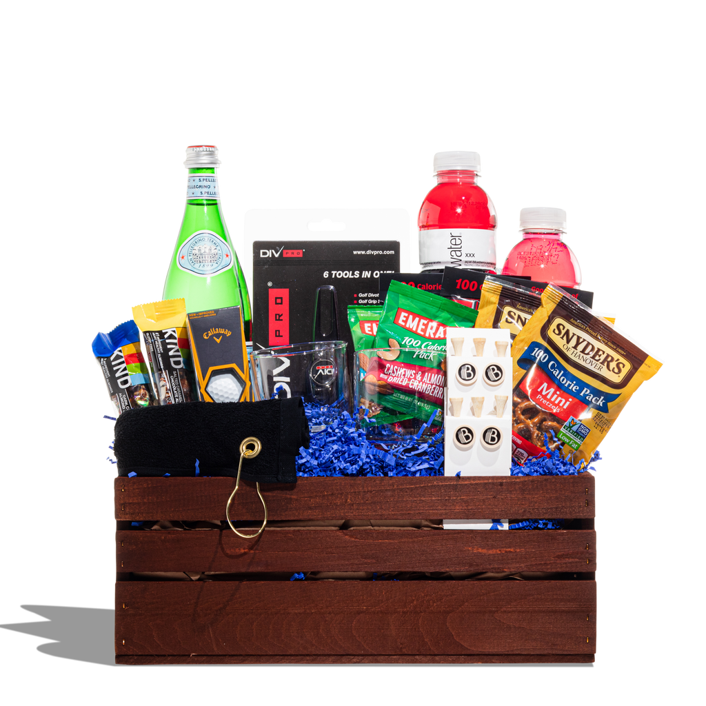 Serious Golfer Gift Basket
