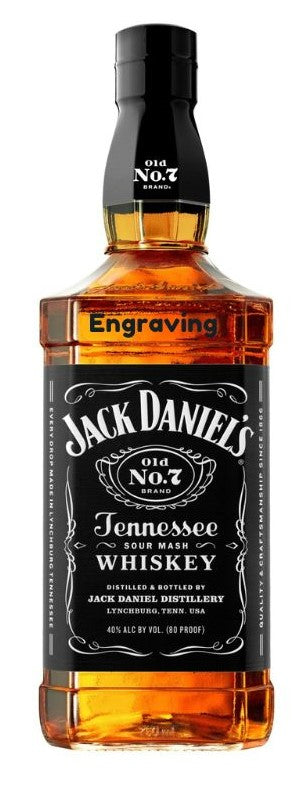 Engraved Jack Daniel's Tennessee Whiskey 750ml - Logo + Recipients Name