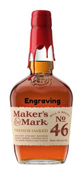 Engraved Maker's Mark 46 Bourbon Whiskey 750ml - Recipients Name