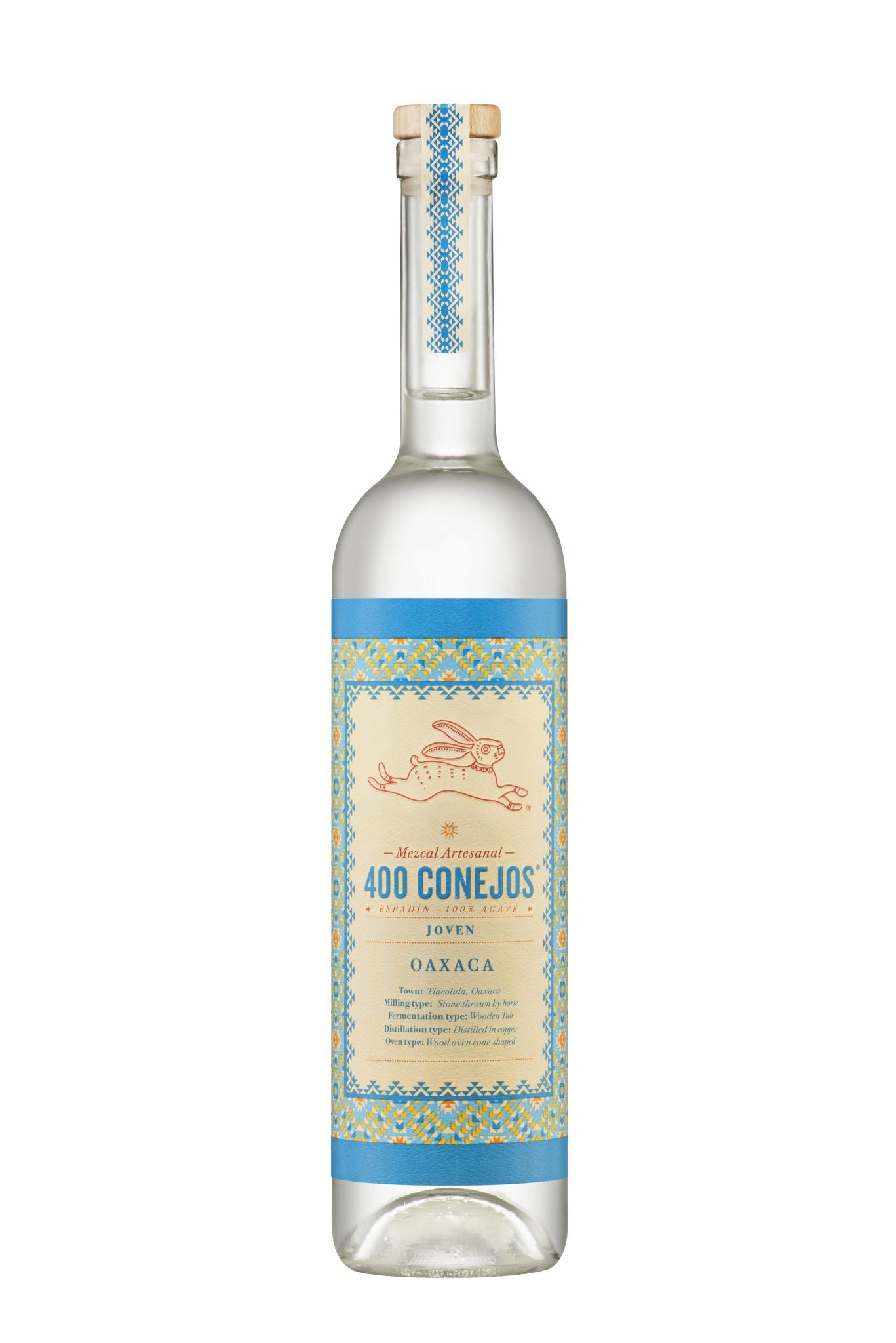 Engraved 400 Conejos Mezcal Joven 750ml - Logo