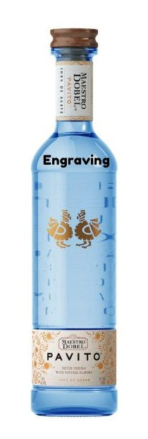 Engraved Maestro Dobel Pavito Tequila 750ml - Logo + Recipients Name