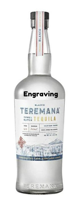 Engraved Teremana Tequila Blanco 750ml - Logo + Recipients Name