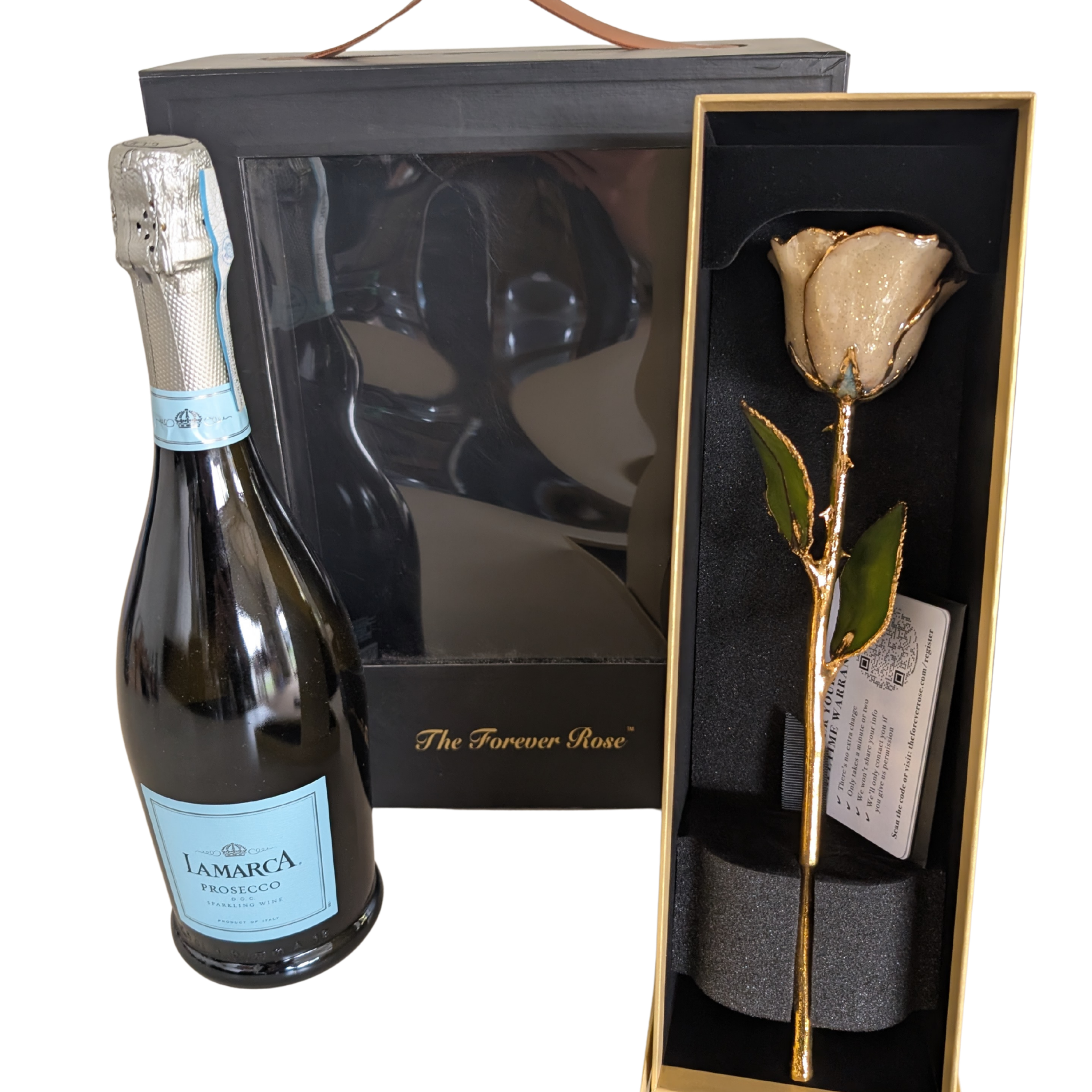 Forever Rose Prosecco Celebration Gift Set