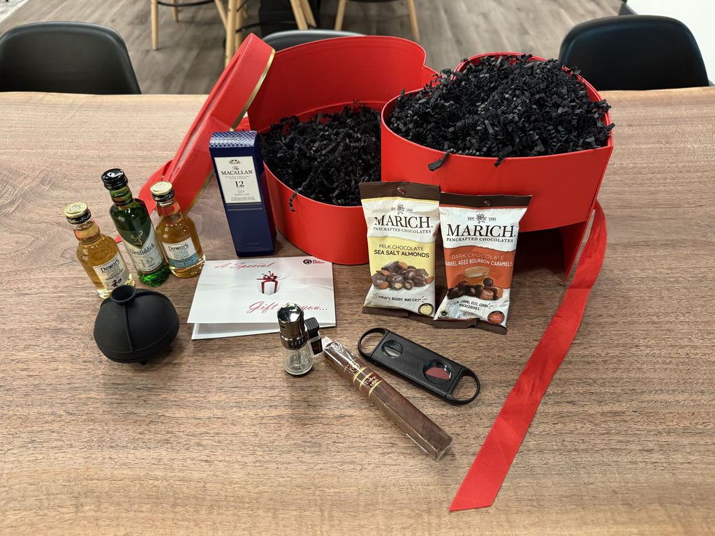 Scotch Heart - Valentine's Day Gift Basket for Men