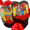 Black Vodka Heart - Valentine's Day Gift