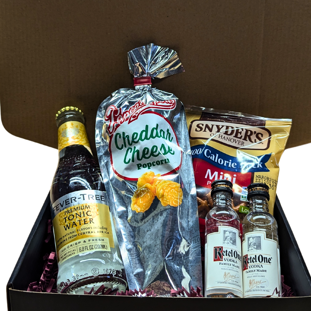 Vodka Tonic - Virtual Happy Hour Cocktail Kit