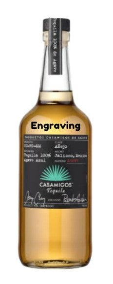 Engraved Casamigos Anejo Tequila 750ml - Logo + Recipients Name