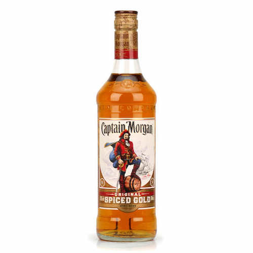 Engraved Captain Morgan Spice Rum 750ml