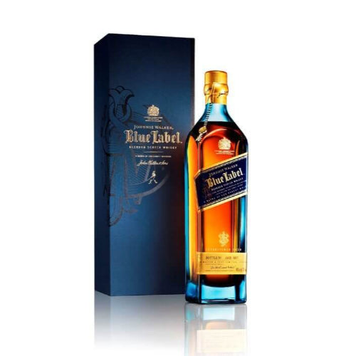 Engraved Johnnie Walker Blue Label Scotch 750ml