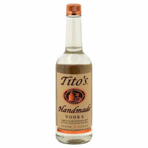 Engraved Titos Handmake Vodka 750ml